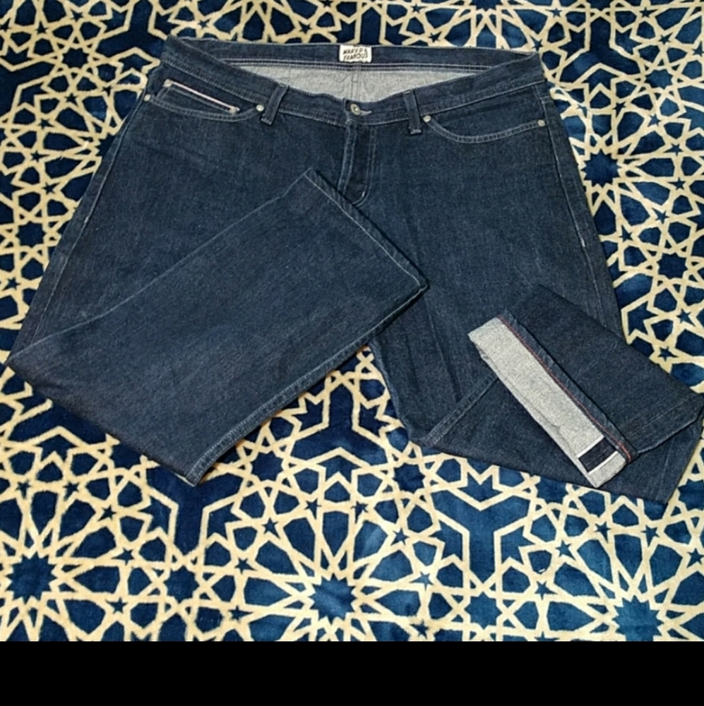 🔥Naked & Famous Selvedge Jeans Weird Guy Fit🔥